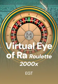 Virtual Eye of Ra Roulette 2000x